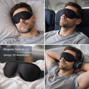 Máscara de Sono 3D Anatômica – Conforto Total e Escuridão Absoluta