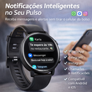 Relógio Inteligente Esportivo com Monitoramento Completo