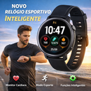 Relógio Inteligente Esportivo com Monitoramento Completo